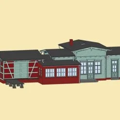 11448 Auhagen HO Bahnhof Deinste