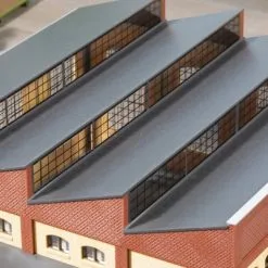 80308 Auhagen HO Sheddach Rot