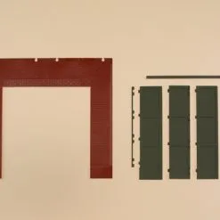 80533 Auhagen Wände 2579A, Tore T Grün