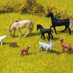 55732 Piko Figurenset Kühe Und Pferde 8-tlg.