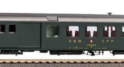 96752 Piko Steuerwg. BDt EW II Grün Mit Alter Schrift SBB IV